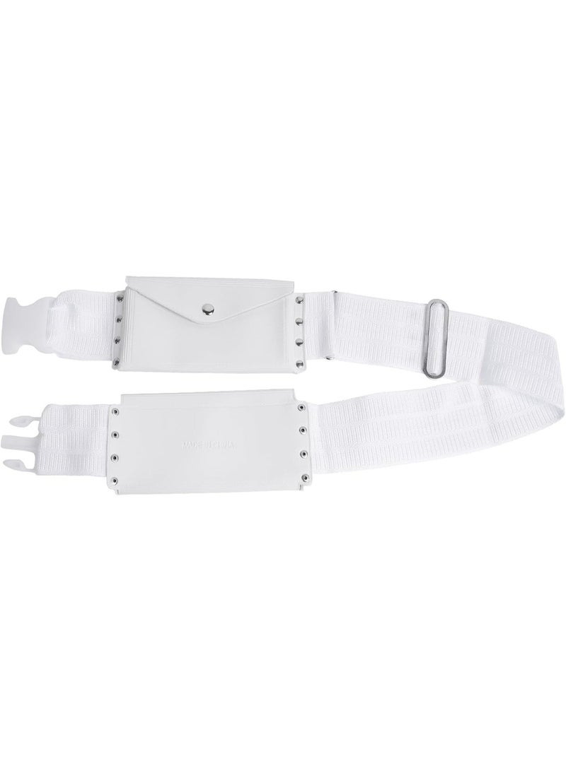 MahMir Premium Ihram Belt for Men – Comfortable, Adjustable, White Belt for Hajj & Umrah, Unstitched, Waterproof, Follows Sunnah, Ideal for Ahram & Ehram - Image 4
